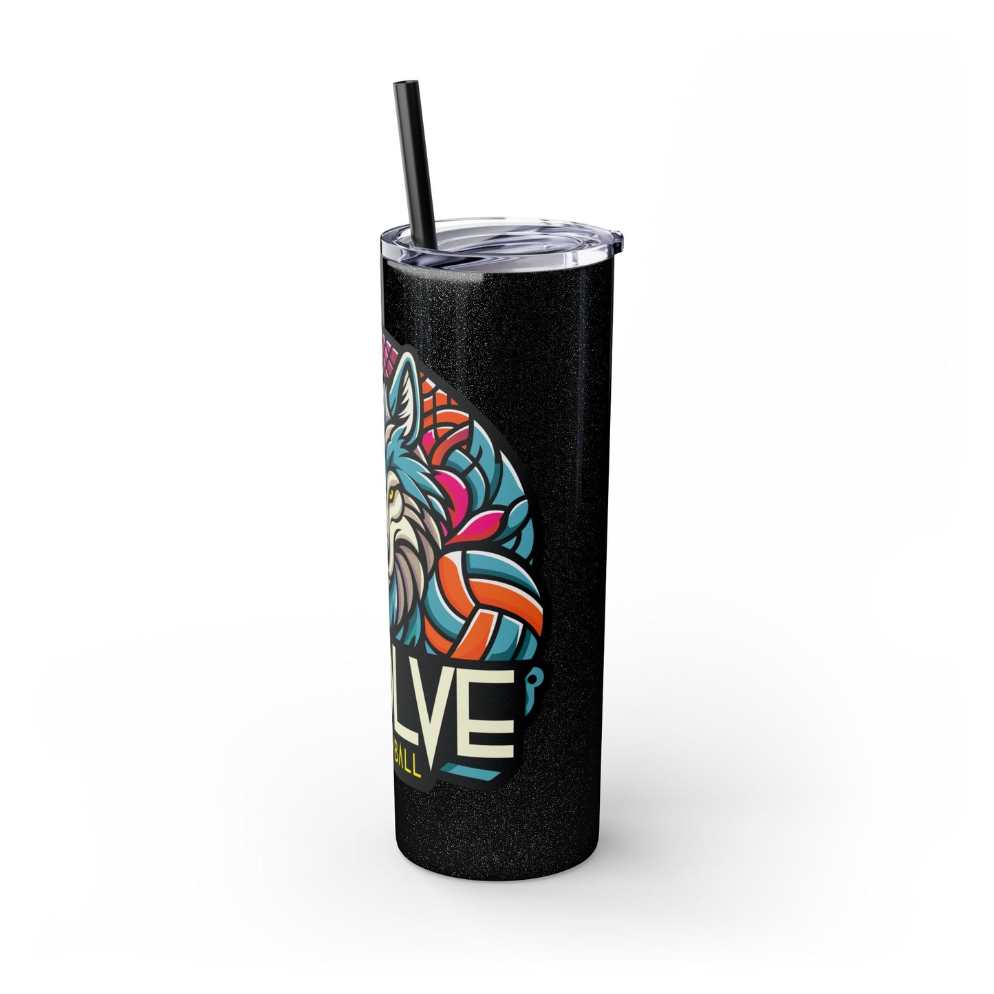 Skinny Tumbler with Straw, 20oz