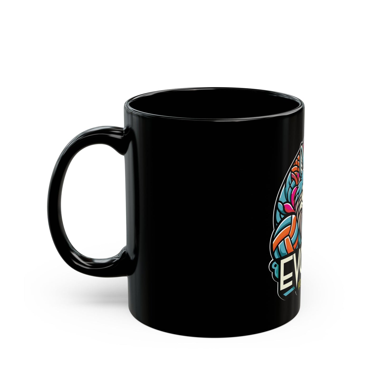 Black Coffee Mug