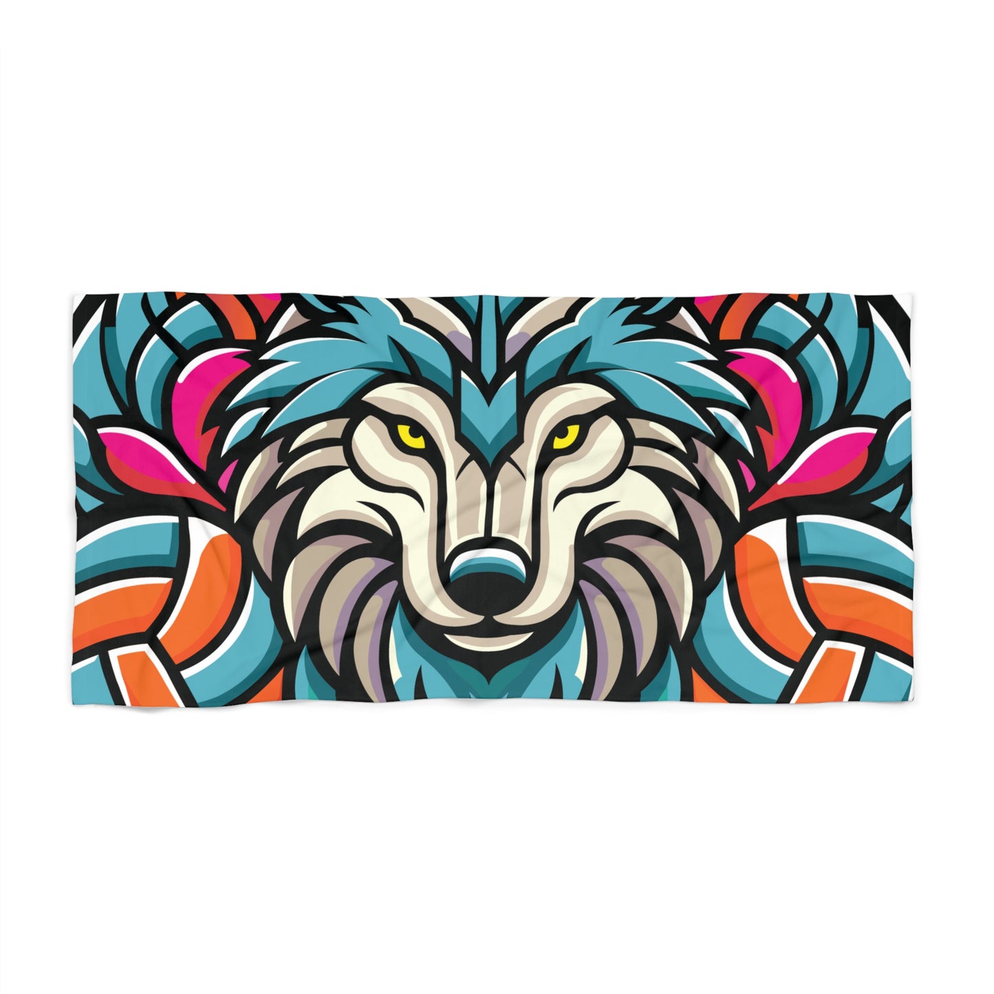 Evolve Wolf Beach Towel