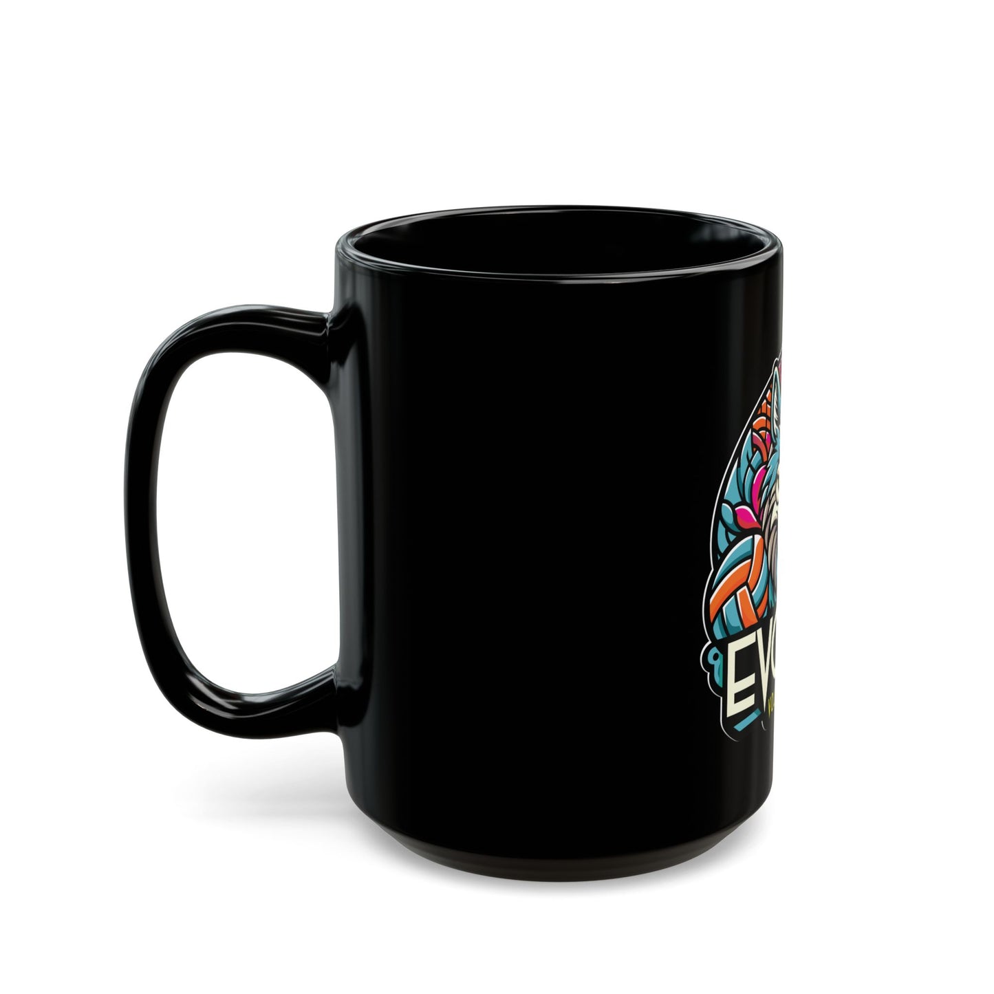 Black Coffee Mug