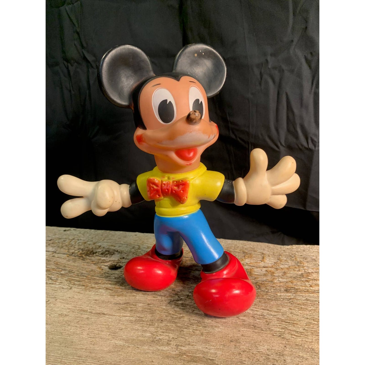 Mickey Mouse Vintage 1960s RARE Made in Italy Walt Disney Productions with tail
