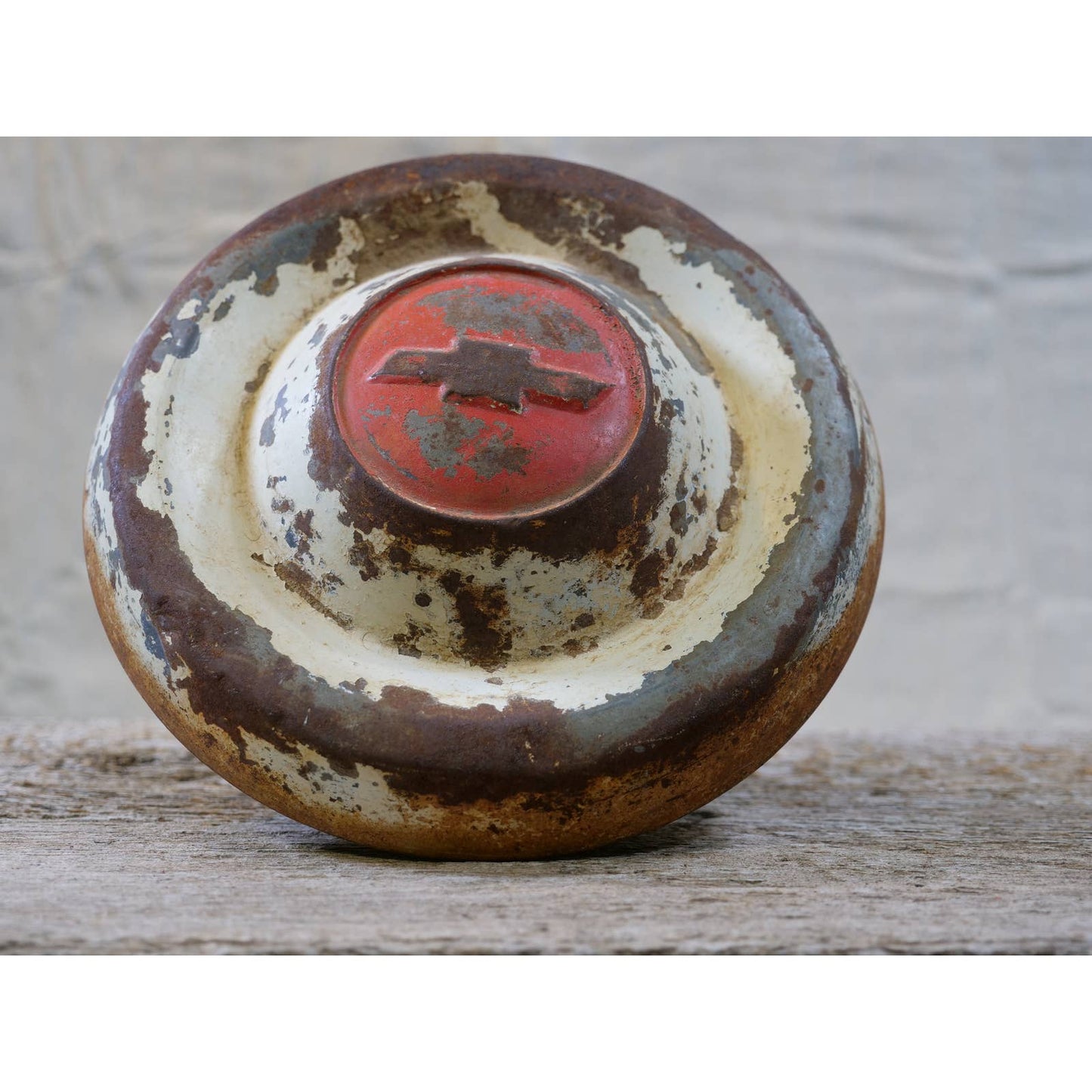 Vintage Chevy Hubcap