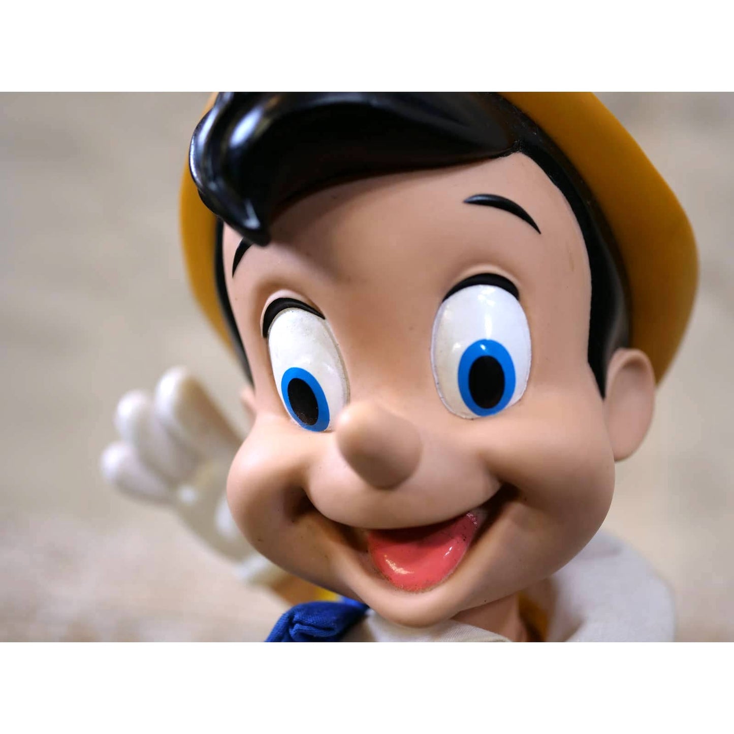 Vintage Pinocchio Walt Disney Jointed Figure Applause Doll