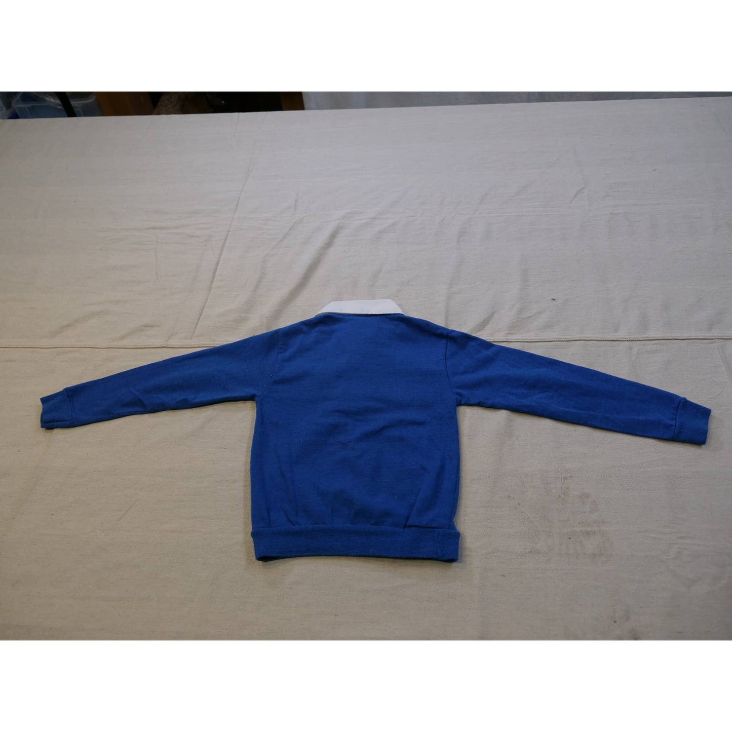 Vintage Donmoor Long Sleeve Boys Polo Shirt