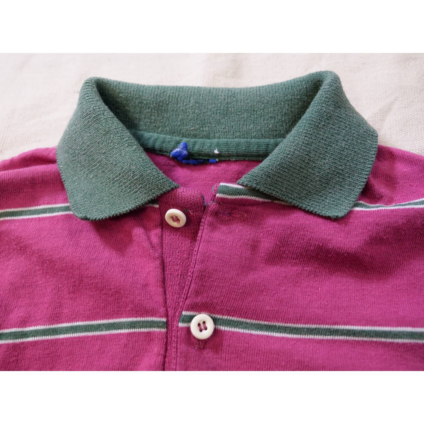 Vintage Boys Long Sleeve Polo Shirt