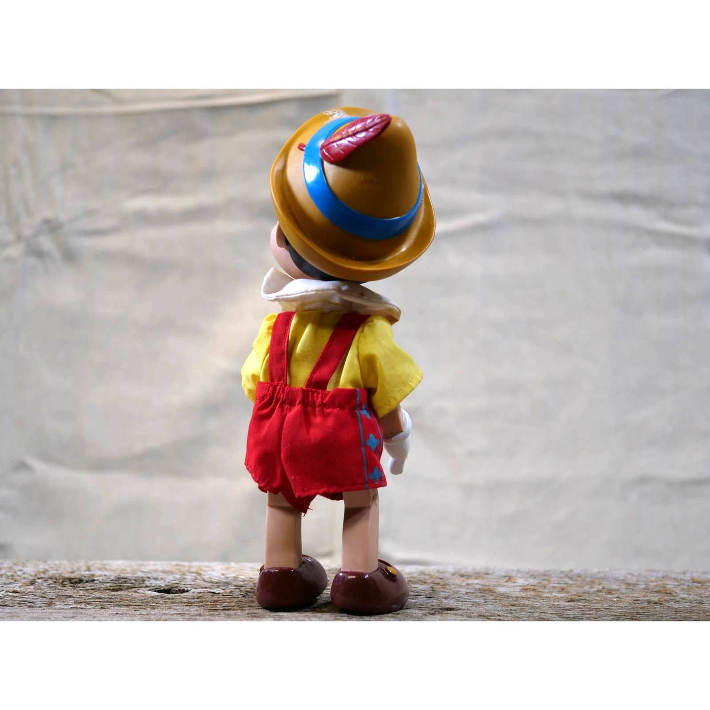 Vintage Pinocchio Walt Disney Jointed Figure Applause Doll