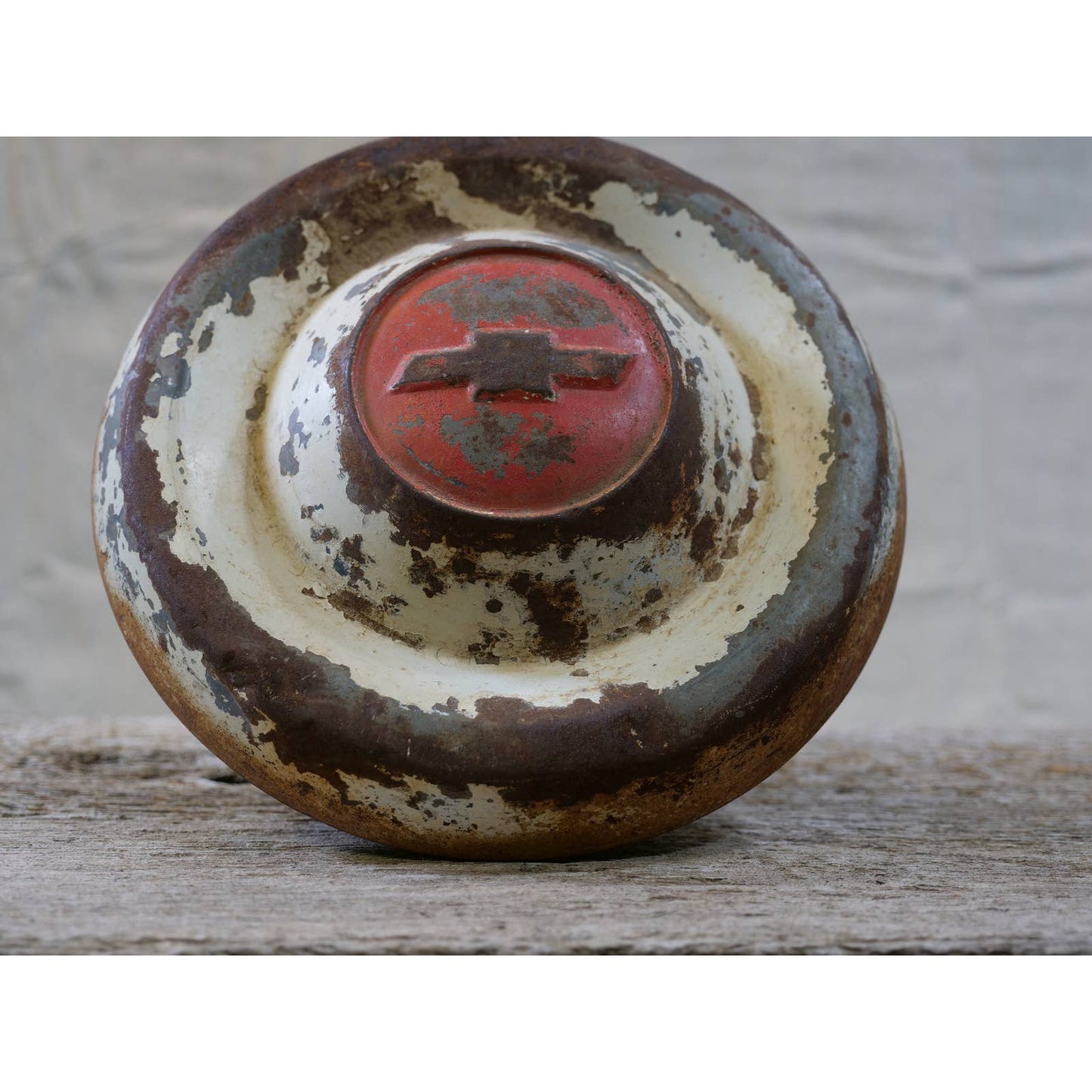 Vintage Chevy Hubcap