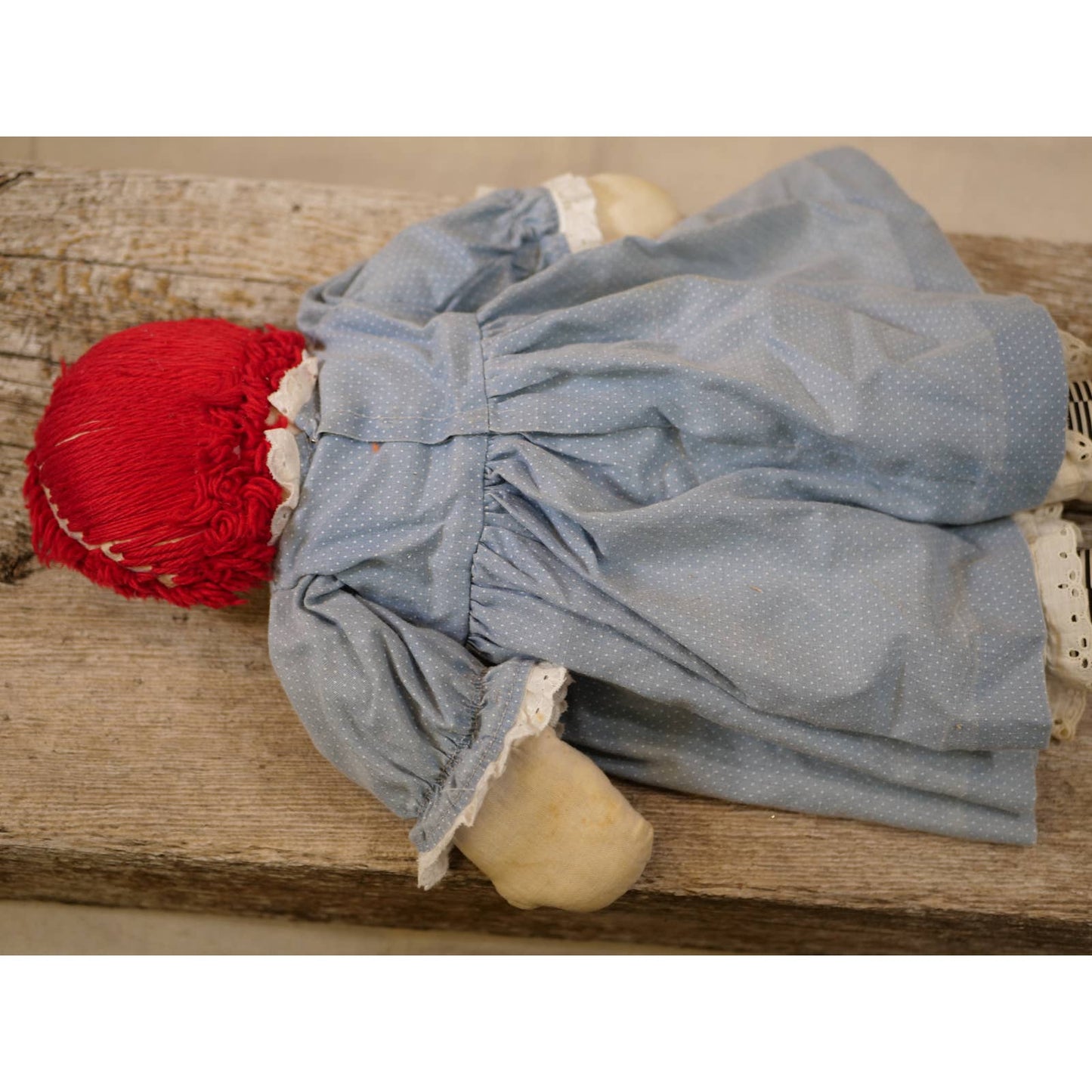 Vintage Rare Raggedy Ann Doll with Button Eyes Pre 1935