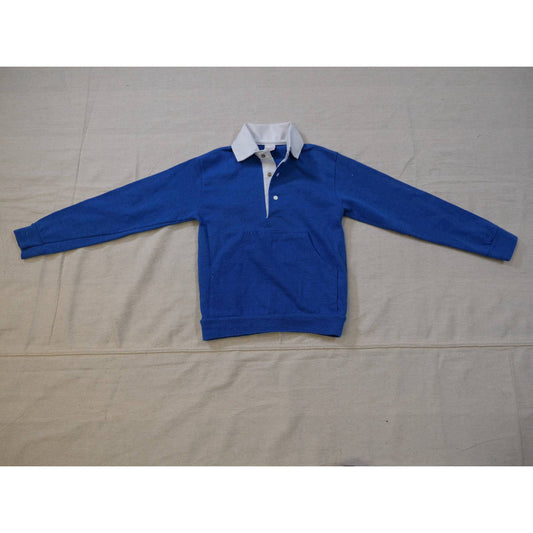 Vintage Donmoor Long Sleeve Boys Polo Shirt