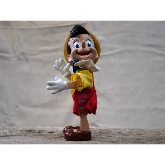 Vintage Pinocchio Walt Disney Jointed Figure Applause Doll