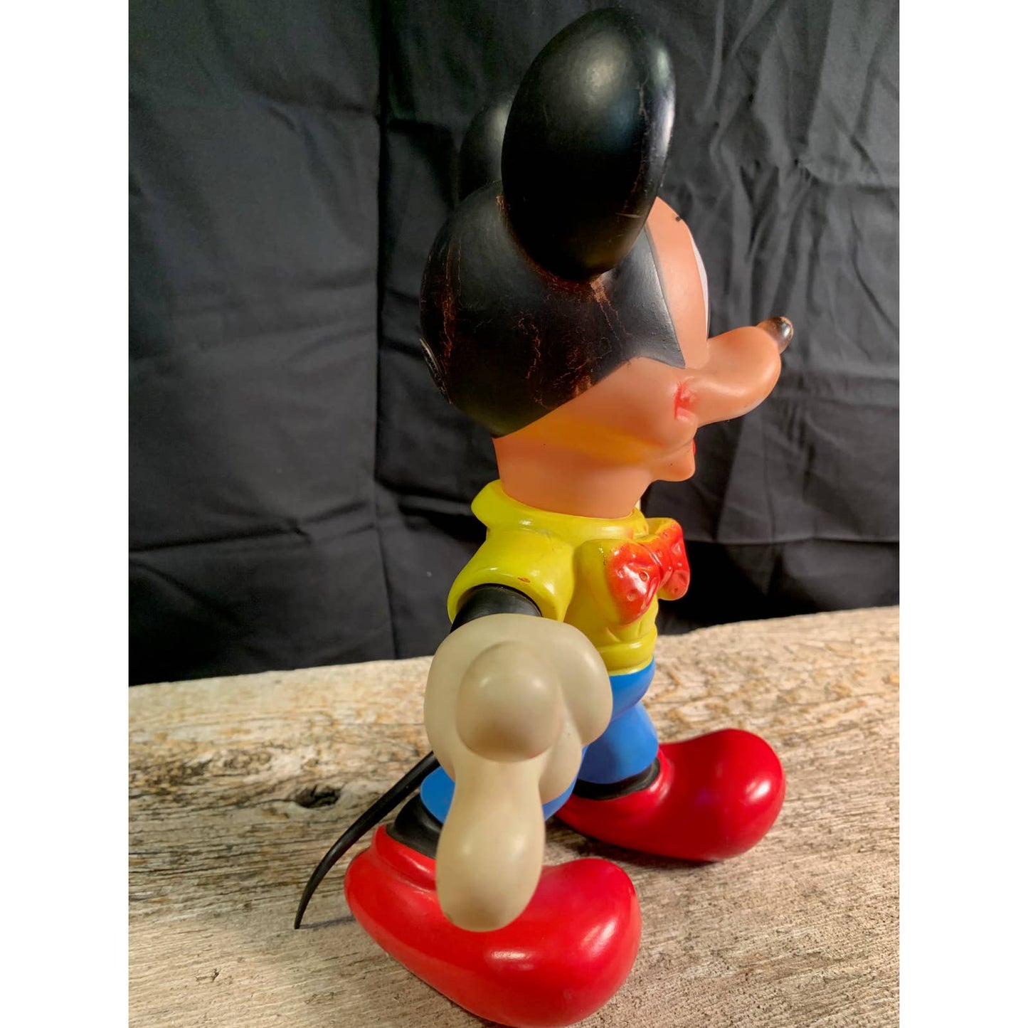 Mickey Mouse Vintage 1960s RARE Made in Italy Walt Disney Productions with tail