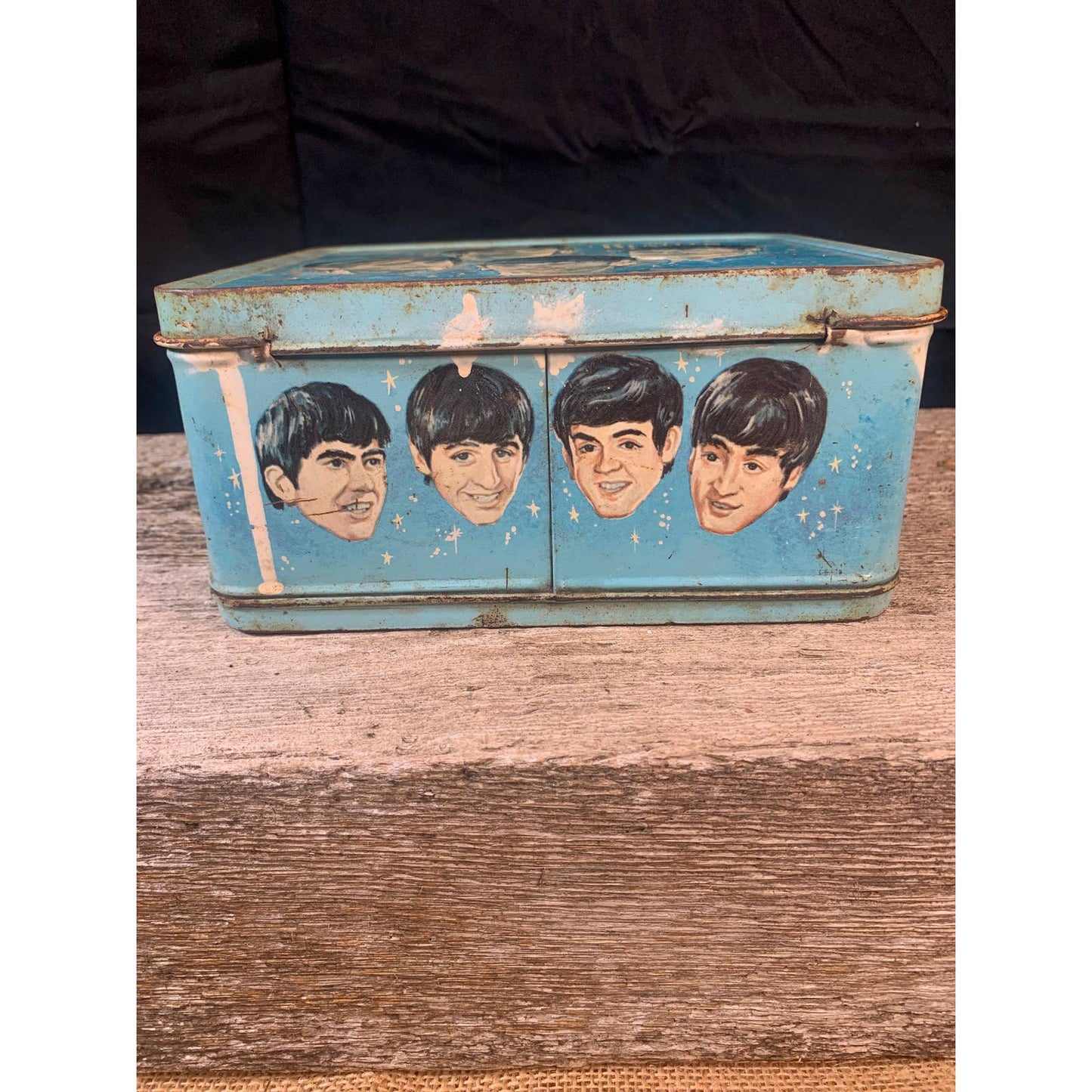 Vintage 1965 Beatles Metal Lunch Box