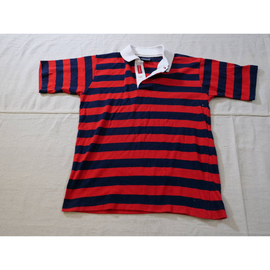 Vintage Gant Boys Polo Shirt - Size 16 - Collar Flare Rugger