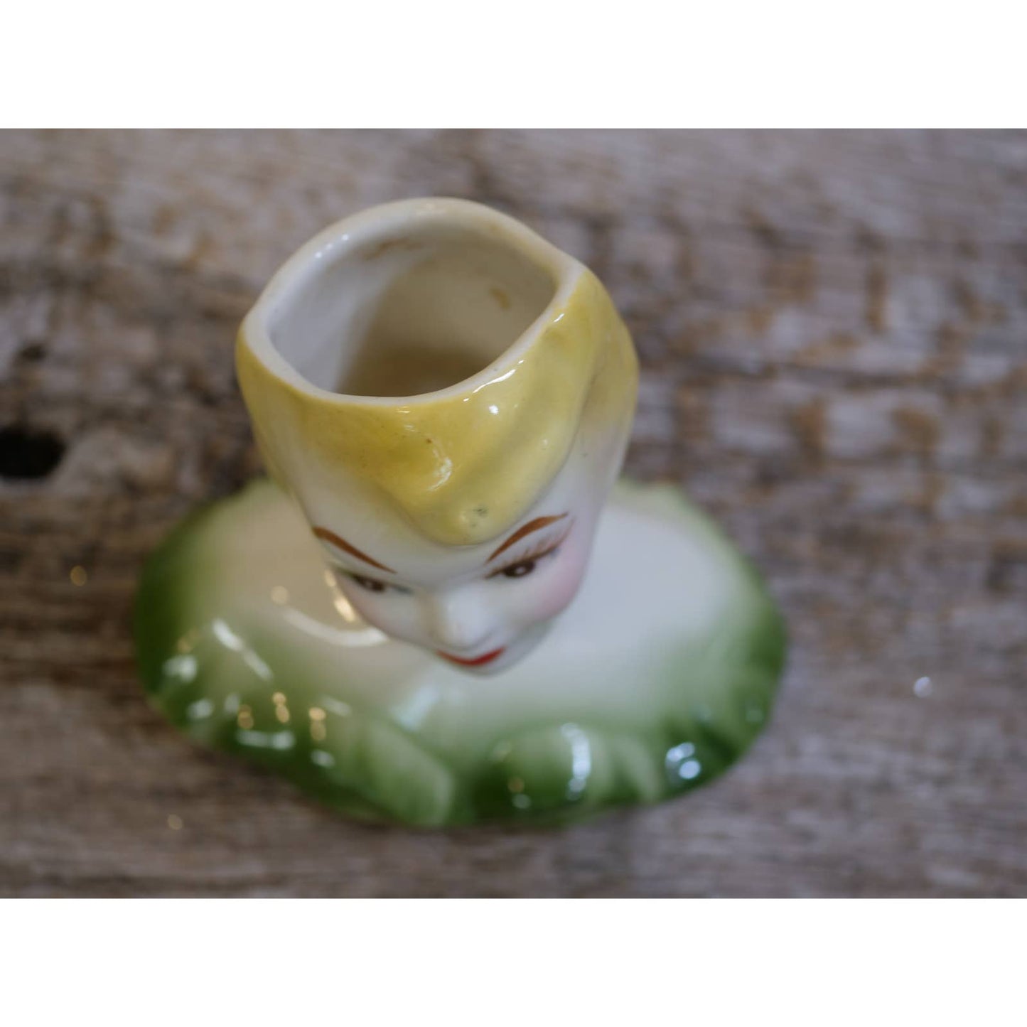 Vintage Lady Head Vase 1950's Mid Century Modern - Sassy Sally Special Lady Head Vase