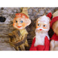Vintage Christmas Elves Elf - Lot of 9 including Santa