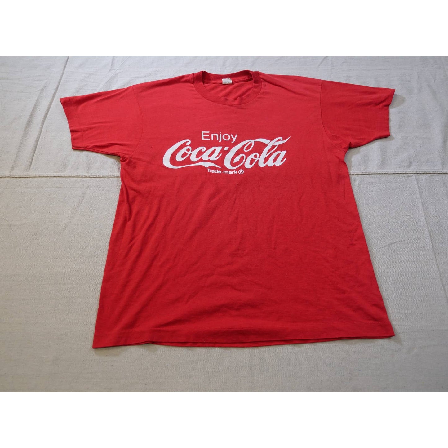 Vintage Coca Cola Shirt 1988 - 50% Cotton 50% Polyester